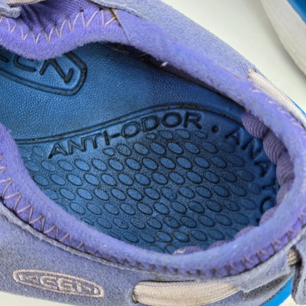 KEEN Uneek O2 Liberty Azure Blue Purple Corded Sport Sandals Youth Kids Size 1